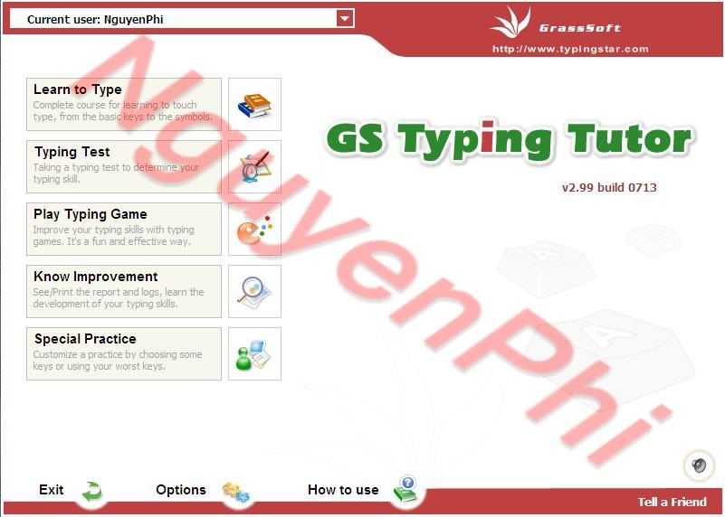 Gs Typing Tutor