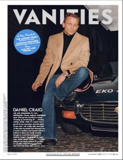 Daniel Craig CRAIG 05 2005 Homem mais bonito do mundo pela Vanity Fair Votação