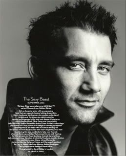 Clive Owen OWEN 03 2005 Homem mais bonito do mundo pela Vanity Fair Votação