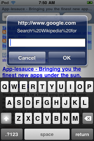 Search Wiki does exactly that.
