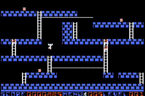 See? It really is the classic Lode Runner.