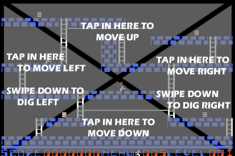 This control scheme is somewhat awkward. Try using the accelerometer.