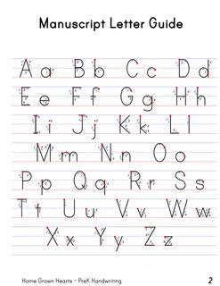 Printables Letter Formation Worksheets manuscript letter formation chart