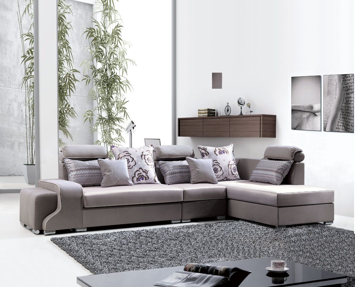 Divano salotto mega sofa tessuto angolare sofa moderno for Soggiorno angolare moderno