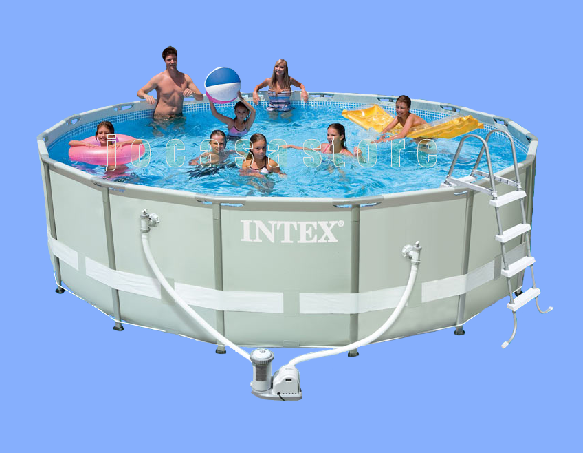 Intex Ultra Frame Pool Komplett Set 488x122 Nr.54452