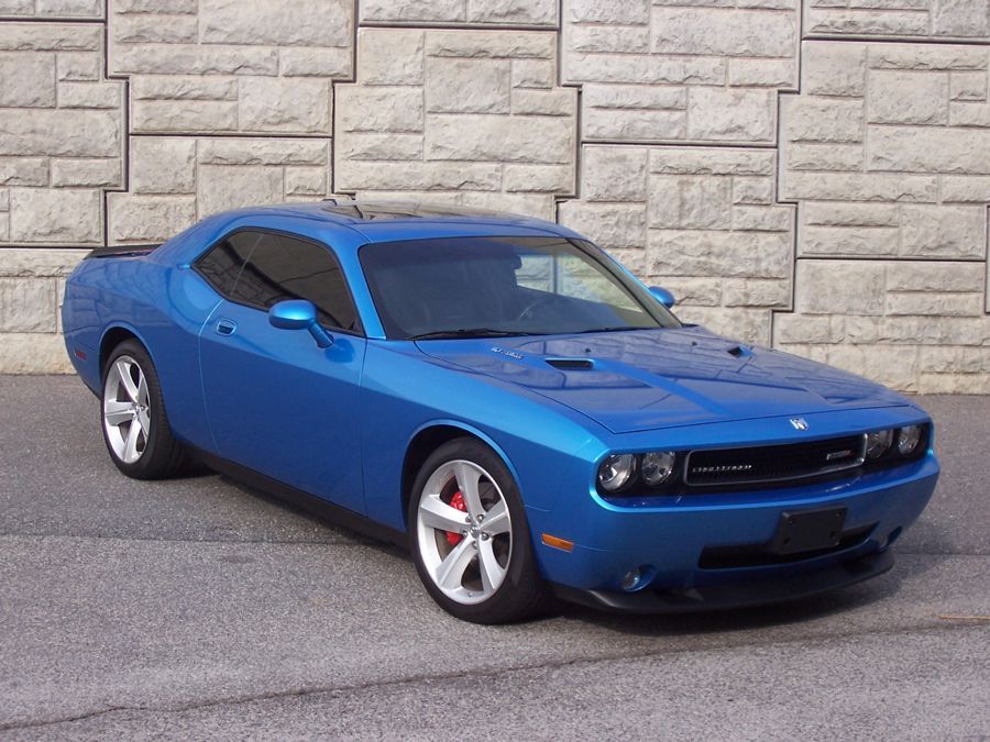 Royal Blue Dodge Challenger