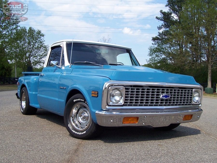 1971 Chevrolet C-10 Stepside Shortbed Truck - SOLD - Cloud 9 Classics